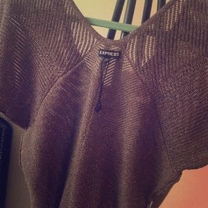 Short sleeve sweater